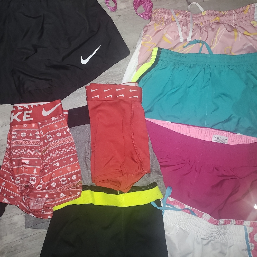 Nike Pro Athletic Shorts,Nike Dri Fit & Athletic Leggings  Ten Shorts 2 Leggings